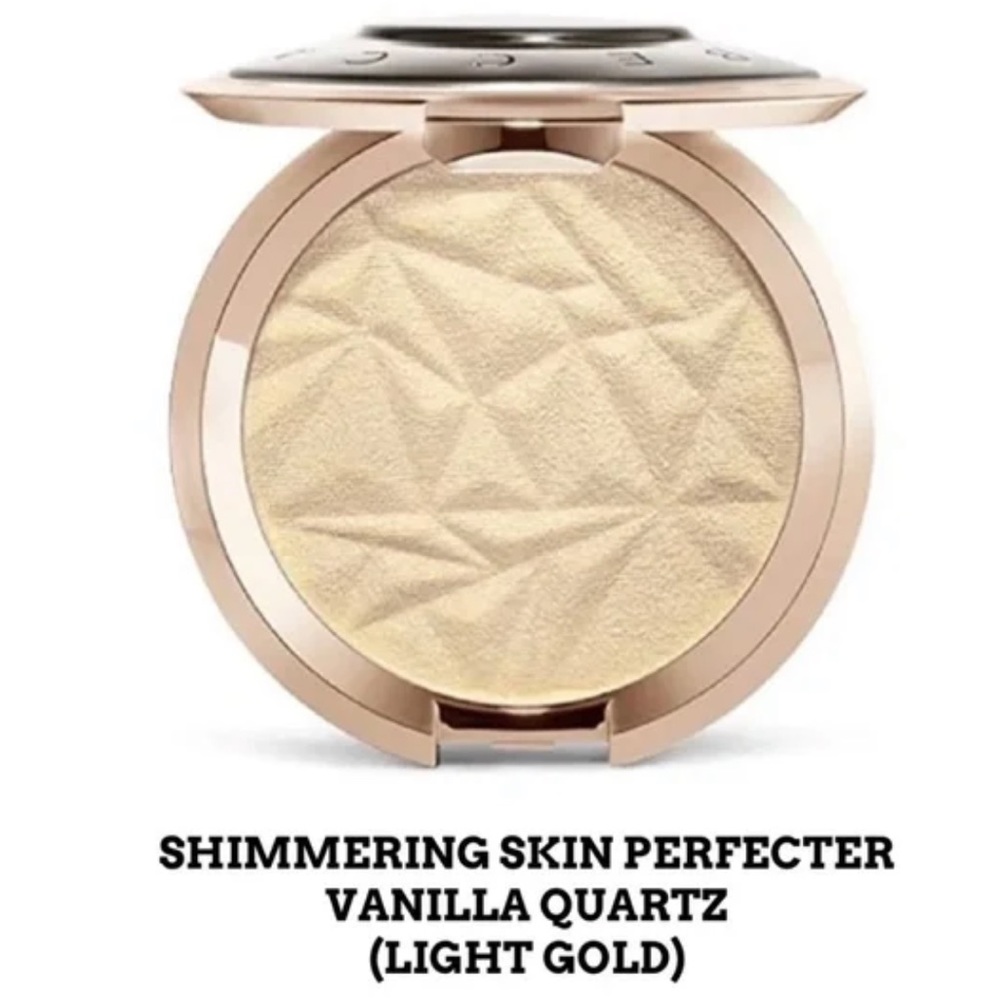 BECCA Shimmering Skin Perfector Pressed Highlighter Vanilla Quartz NIB